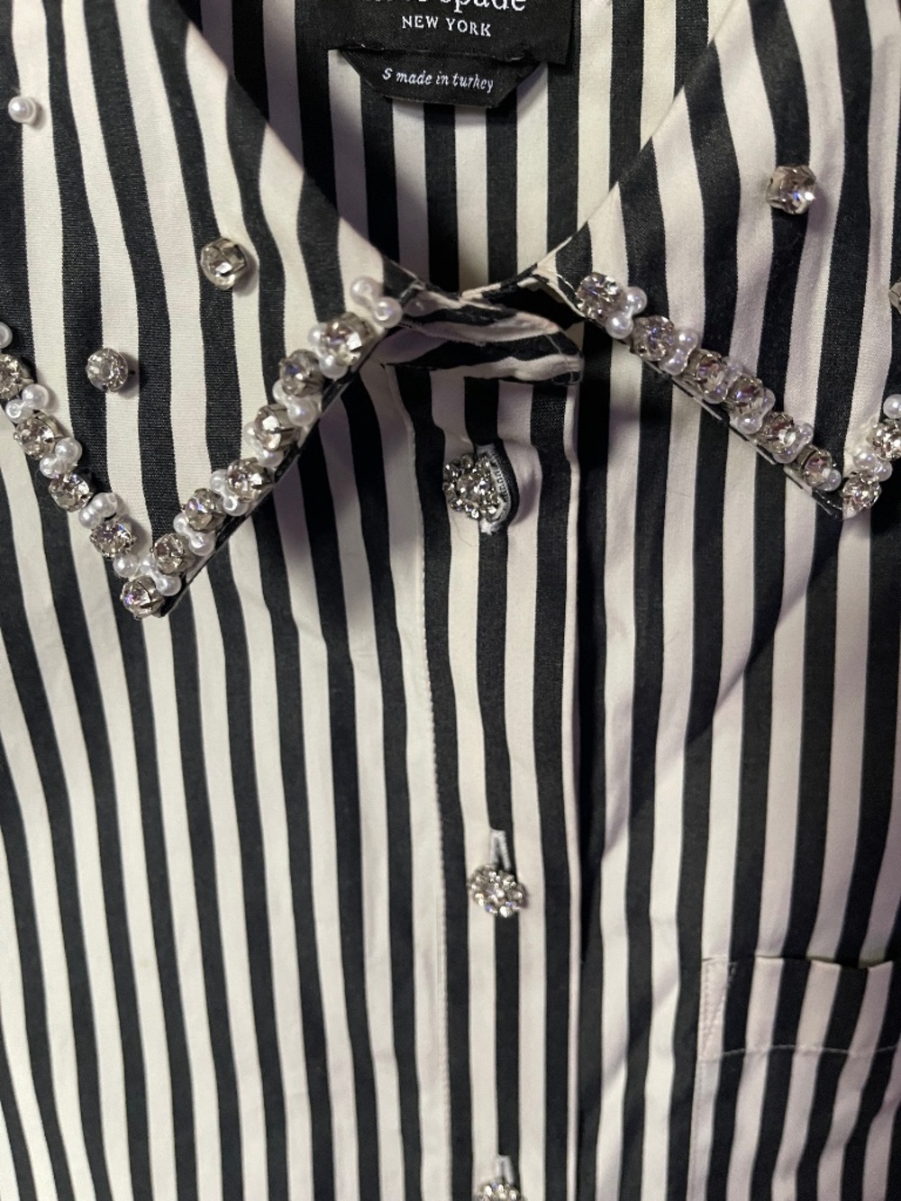 Acrobat Stripe Embellished Shirt